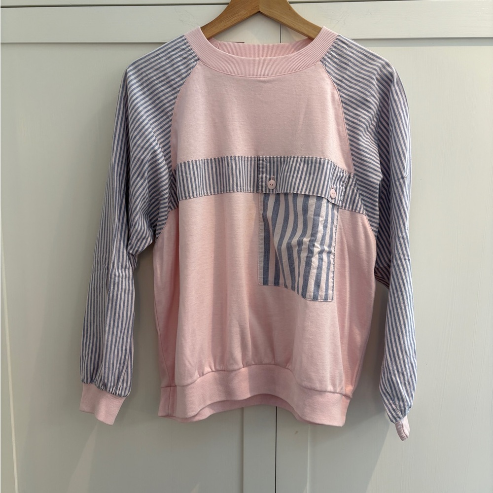 Vintage Jantzen mixed material sweatshirt